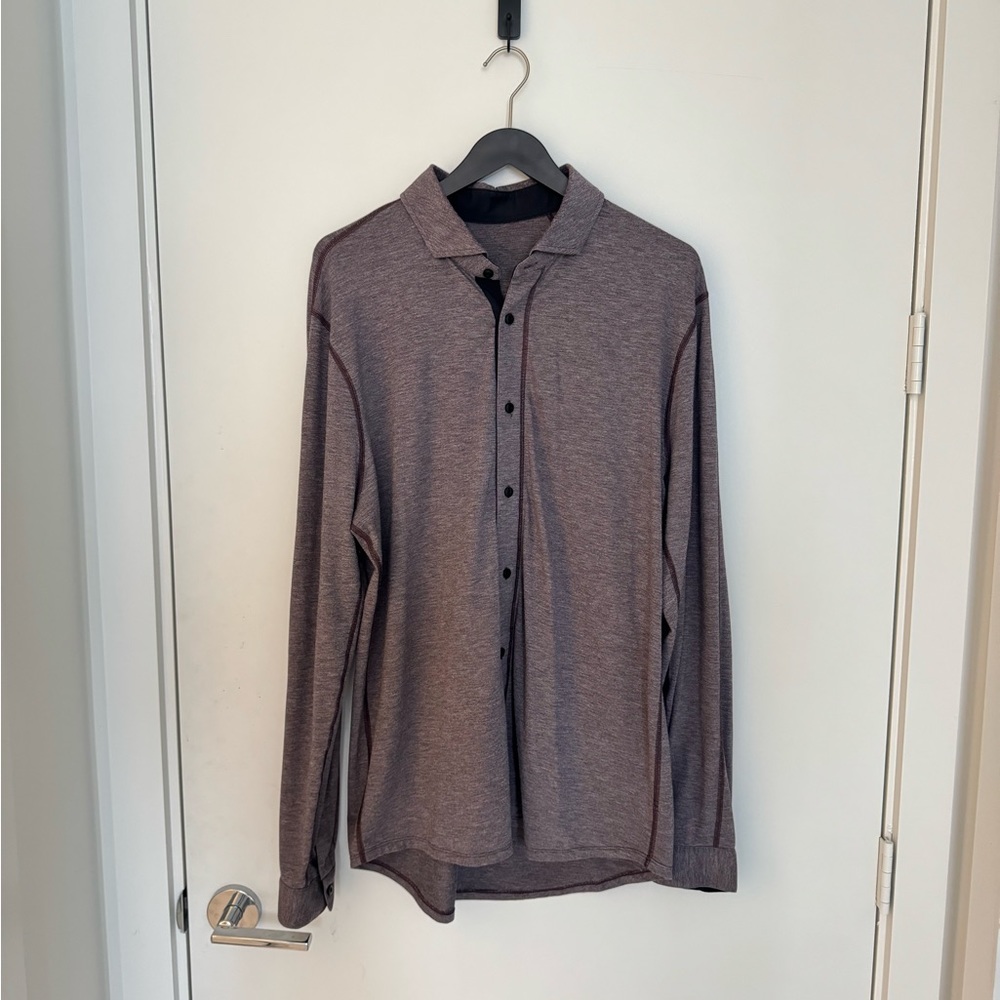 Men’s lululemon button down shirt large